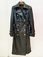 Load image into Gallery viewer, WAKA PU Leather Coat
