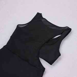 BASTAD Mesh Midi Dress