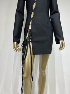 ALBIZIA Bandage Turtleneck Mini
