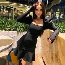 Load image into Gallery viewer, BINDINGA Bandage Mini Dress
