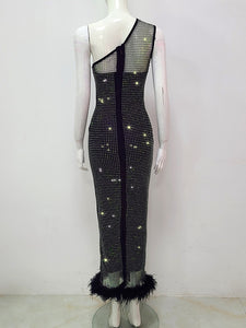 OILBIRD Sparkly Midi Dress