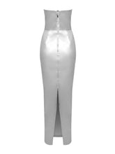 Load image into Gallery viewer, COYO PU leather Long Dress
