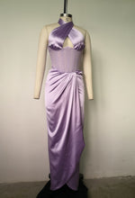 Load image into Gallery viewer, OCCIDENTALIS Long Satin Dress
