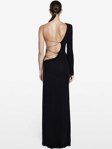 TREMULOIDES Maxi Backless Dress