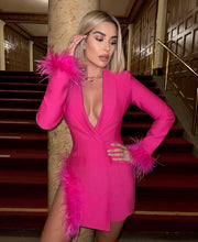 Load image into Gallery viewer, PHOENIXGE Bandage Blazer Dress
