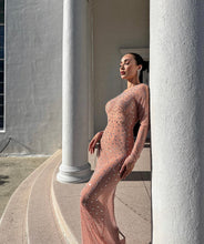 Load image into Gallery viewer, CANARY Long Mesh Dress
