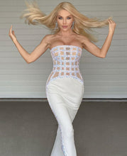 Load image into Gallery viewer, TODEA Sequin Mesh Long Dress
