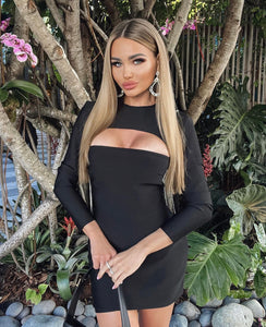 SPREKELIA Mini Bandage Dress