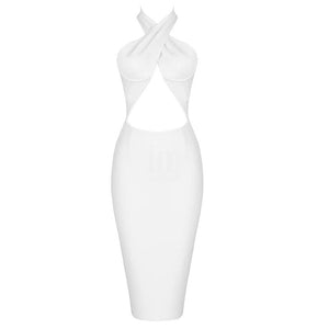 MUKDENIA Chain Backless Midi