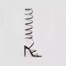 Load image into Gallery viewer, KOURTNEY Rhinestone Wrap Around Boots

