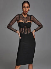 Load image into Gallery viewer, SANTOLINA Bandage Midi
