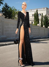 Load image into Gallery viewer, WAHLENBERGIA Sequin Evening Dress
