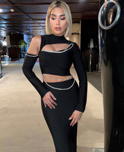 Load image into Gallery viewer, ALEXANDIAN Bandage Ankle Dress
