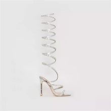 Load image into Gallery viewer, KOURTNEY Rhinestone Wrap Around Boots
