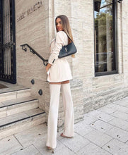 Load image into Gallery viewer, RUELLIA Blazer Mesh Pants Set
