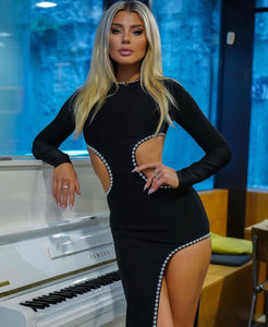JUNIPERIS Bandage Long Dress
