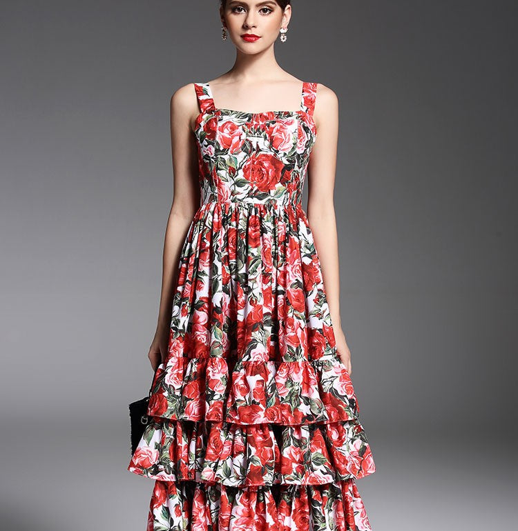 ANGELICA Floral Dress