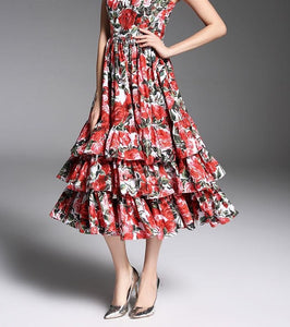 ANGELICA Floral Dress