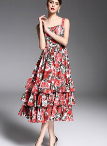 ANGELICA Floral Dress