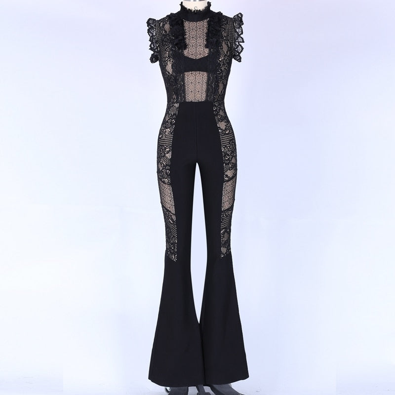 NEMOPHANTUS Bandage Jumpsuit