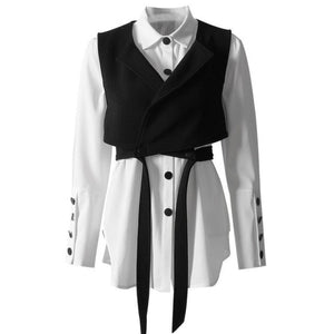 MICHELIA Vest Long Sleeve Set