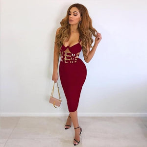 GIACINTA Bandage Dress