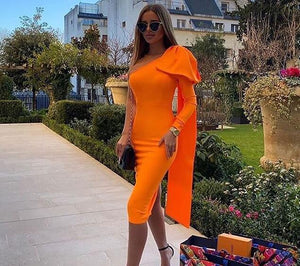 CALLISTEMON Midi Bandage Dress