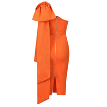 Load image into Gallery viewer, CALLISTEMON Midi Bandage Dress
