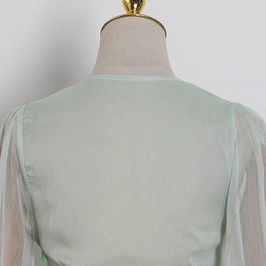 ENCETE Ruffle Dress