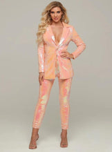 Load image into Gallery viewer, OENANTHE Sequin Blazer Pants Set
