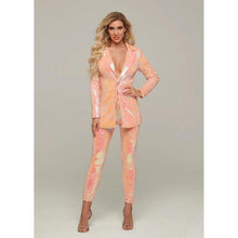 Load image into Gallery viewer, OENANTHE Sequin Blazer Pants Set
