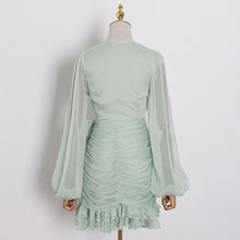 Load image into Gallery viewer, ENCETE Ruffle Dress
