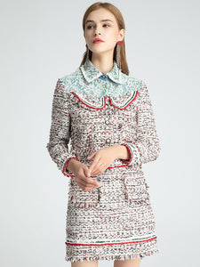 HOHERIA Wool Jacket + Skirt