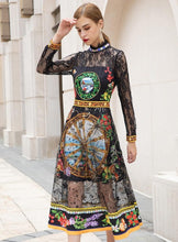 Load image into Gallery viewer, HIPPOCREPIS Midi Dress
