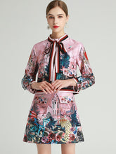 Load image into Gallery viewer, HIPPEASTRUM Top + Skirt Set
