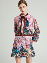 Load image into Gallery viewer, HIPPEASTRUM Top + Skirt Set
