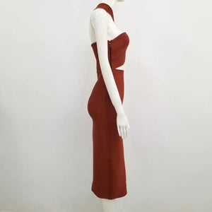 LUCULIA Bandage Midi