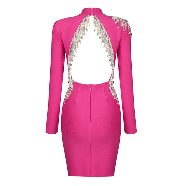 HUERÑA Bandage Midi