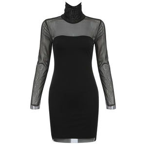 HYOSCYAMUS Mini Mesh Dress