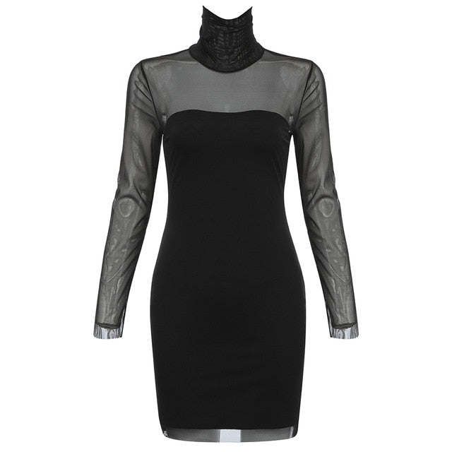 HYOSCYAMUS Mini Mesh Dress