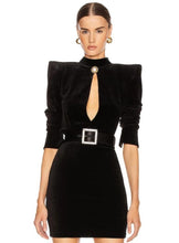 Load image into Gallery viewer, NERIUM Velvet Mini Dress

