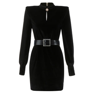 NERIUM Velvet Mini Dress