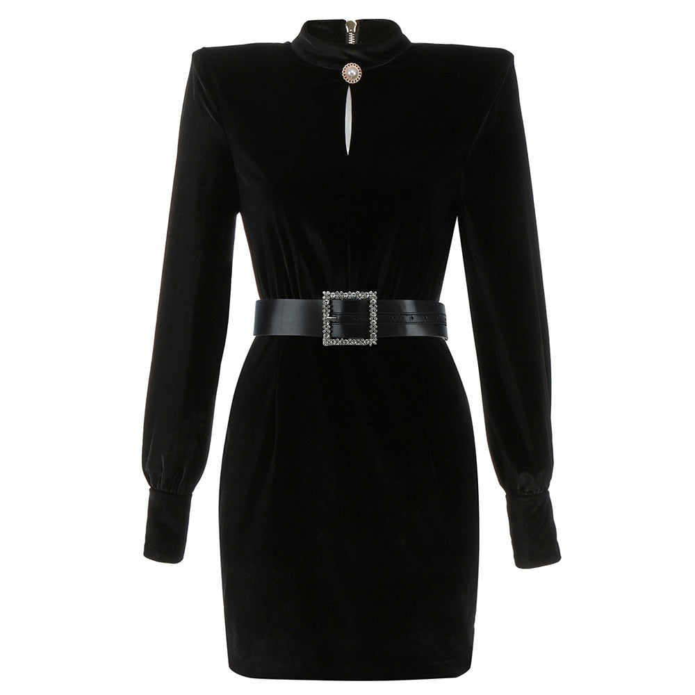 NERIUM Velvet Mini Dress