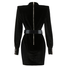 Load image into Gallery viewer, NERIUM Velvet Mini Dress
