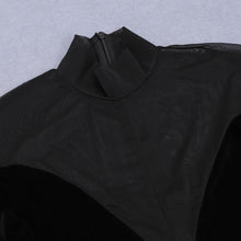 Load image into Gallery viewer, KALMIO Mesh Velvet Jumpsuit
