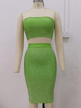 Load image into Gallery viewer, KOLKWITZIA Two Piece Bandage Dress
