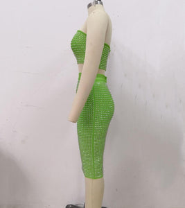KOLKWITZIA Two Piece Bandage Dress