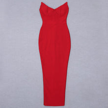 Load image into Gallery viewer, LATHYRUS Ankle Length Bandage Dress
