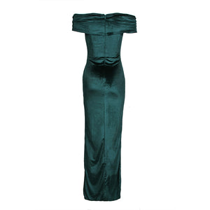 ONOSMA Velvet Long Dress