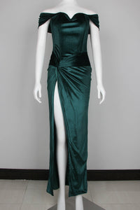 ONOSMA Velvet Long Dress